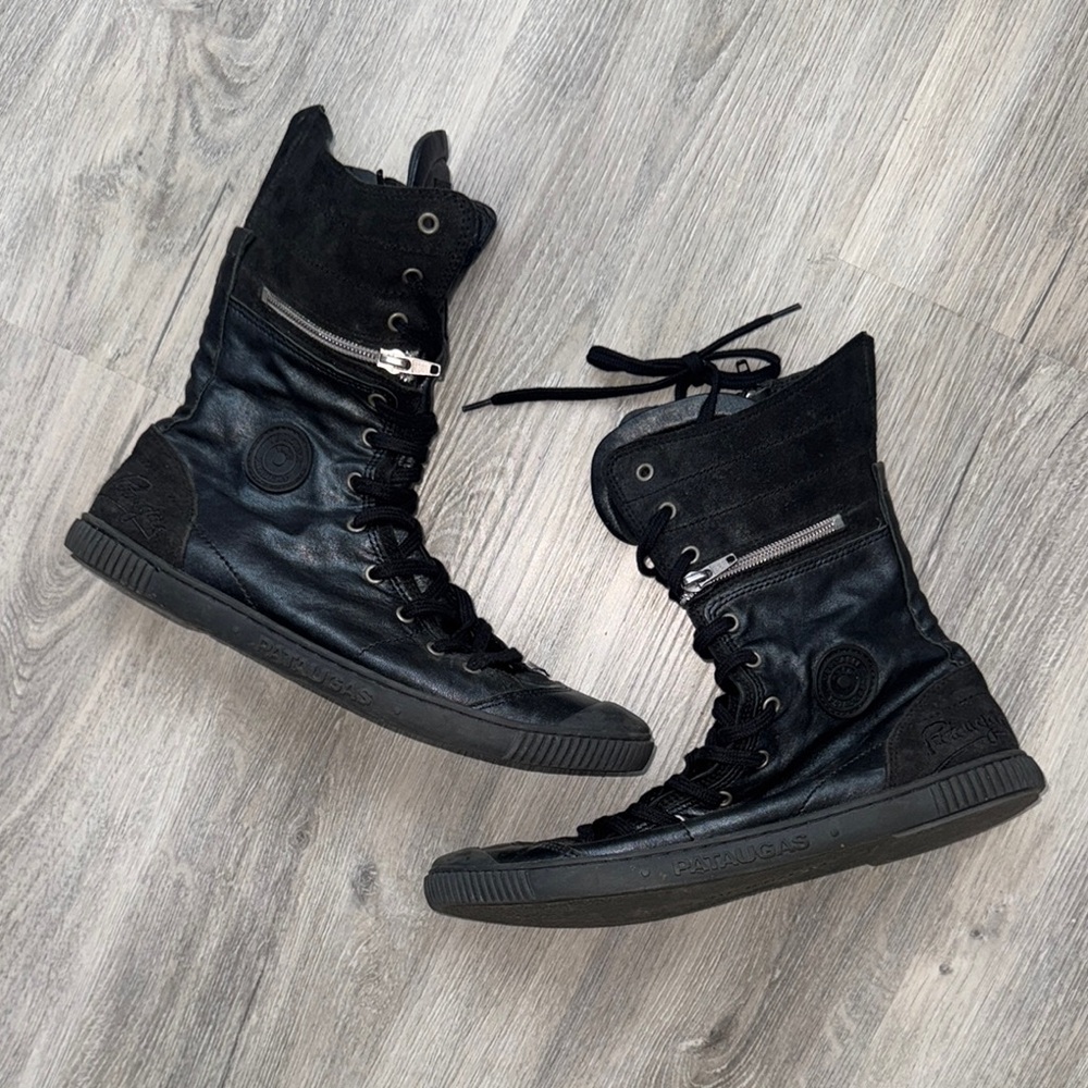 Pataugas Black High-Tops
